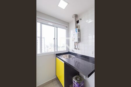 Apartamento à venda com 34m², 1 quarto e 2 vagasCozinha e área de serviço