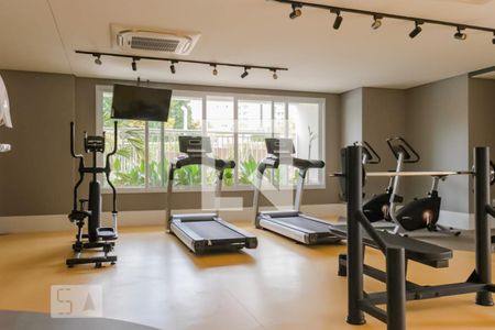Apartamento para alugar com 65m², 1 quarto e 1 vaga Apartamento para alugar com 65m², 1 quarto e 1 vagaAcademia
