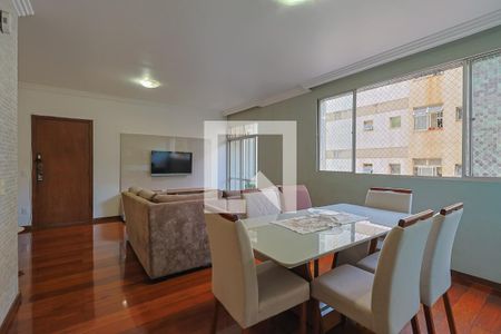 Sala de apartamento à venda com 3 quartos, 115m² em Gutierrez, Belo Horizonte