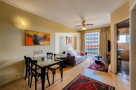 Sala de apartamento para alugar com 1 quarto, 62m² em Centro, São José dos Campos