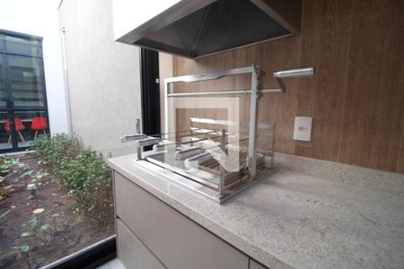 Studio à venda com 28m², 1 quarto e sem vaga Studio à venda com 28m², 1 quarto e sem vagaÁrea comum - Churrasqueira