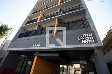 Studio à venda com 28m², 1 quarto e sem vaga Studio à venda com 28m², 1 quarto e sem vagaFachada
