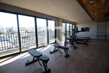 Studio à venda com 28m², 1 quarto e sem vaga Studio à venda com 28m², 1 quarto e sem vagaÁrea comum - Academia