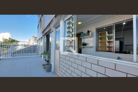 Varanda da Sala de apartamento para alugar com 2 quartos, 60m² em Campestre, Santo André