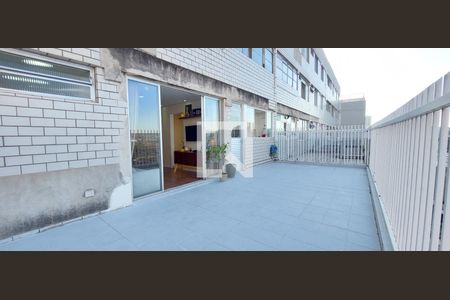 Varanda da Sala de apartamento para alugar com 2 quartos, 60m² em Campestre, Santo André