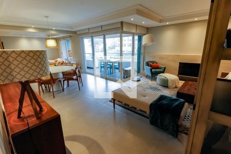 Sala de apartamento à venda com 3 quartos, 185m² em Real Parque, São Paulo