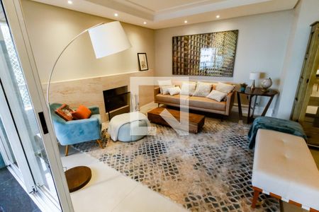 Sala de apartamento à venda com 3 quartos, 185m² em Real Parque, São Paulo