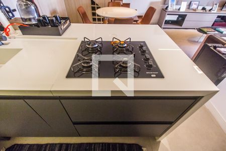 Apartamento para alugar com 127m², 2 quartos e 1 vagaDetalhe da cozinha