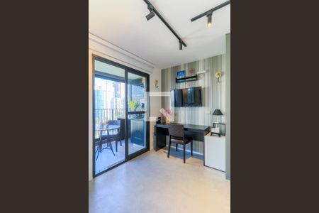 Sala/Quarto de kitnet/studio para alugar com 1 quarto, 26m² em Campo Belo, São Paulo