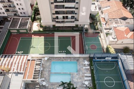 Vista da Varanda da Sala de apartamento à venda com 3 quartos, 75m² em Vila Clementino, São Paulo