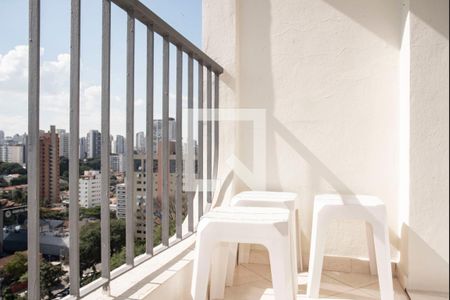 Varanda da Sala de apartamento à venda com 3 quartos, 75m² em Vila Clementino, São Paulo