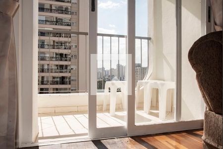 Varanda da Sala de apartamento à venda com 3 quartos, 75m² em Vila Clementino, São Paulo