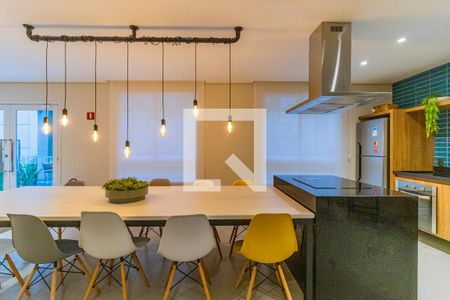 Apartamento à venda com 28m², 1 quarto e sem vaga Apartamento à venda com 28m², 1 quarto e sem vagaSalão de Festas