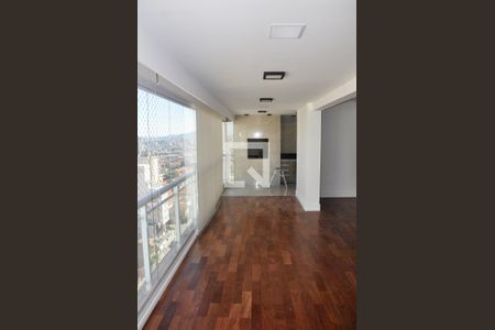 Apartamento à venda com 143m², 3 quartos e 2 vagasVaranda da Sala com Churrasqueira