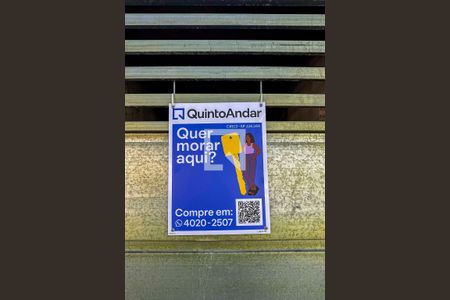 Apartamento à venda com 115m², 2 quartos e 2 vagas Apartamento à venda com 115m², 2 quartos e 2 vagasPlaca Banner Instalada na Fachada