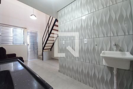 Studio para alugar com 30m², 1 quarto e sem vaga Studio para alugar com 30m², 1 quarto e sem vagaCozinha e Área de Serviço