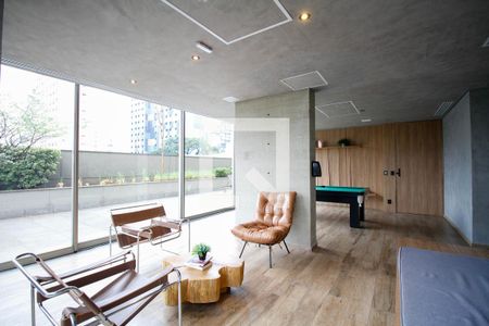 Studio à venda com 31m², 1 quarto e sem vaga Studio à venda com 31m², 1 quarto e sem vagaÁrea Comum - Sala de Jogos