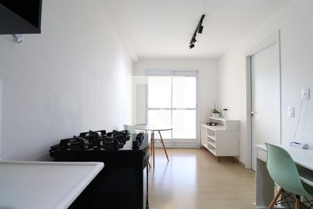 Sala/Cozinha de apartamento para alugar com 1 quarto, 29m² em Parque Industrial Tomas Edson, São Paulo