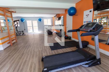 Apartamento para alugar com 37m², 2 quartos e sem vaga Apartamento para alugar com 37m², 2 quartos e sem vagaÁrea Comum - Academia