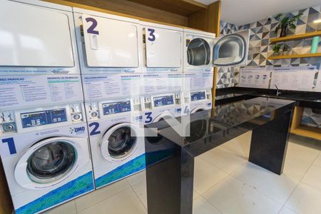 Apartamento para alugar com 37m², 2 quartos e sem vaga Apartamento para alugar com 37m², 2 quartos e sem vagaÁrea comum - Lavanderia