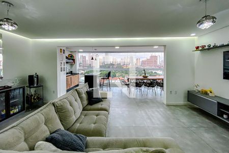 Sala de apartamento à venda com 3 quartos, 165m² em Vila Regente Feijó, São Paulo