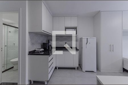 Cozinha de kitnet/studio para alugar com 1 quarto, 25m² em Ipiranga, São Paulo