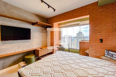 Quarto/Sala de kitnet/studio para alugar com 1 quarto, 25m² em Vila Mariana, São Paulo
