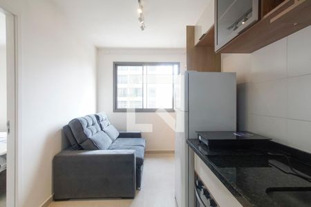 Sala/Cozinha de apartamento para alugar com 1 quarto, 25m² em Pinheiros, São Paulo