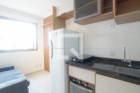 Sala/Cozinha de apartamento para alugar com 1 quarto, 25m² em Pinheiros, São Paulo