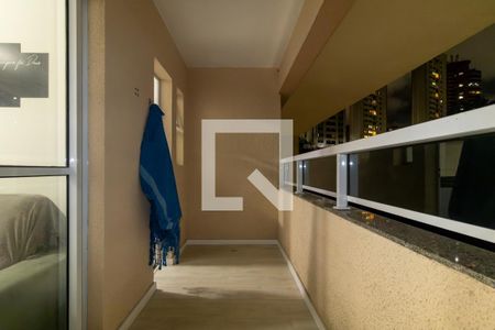 Varanda da Sala de apartamento à venda com 1 quarto, 40m² em Jardim Ampliação, São Paulo