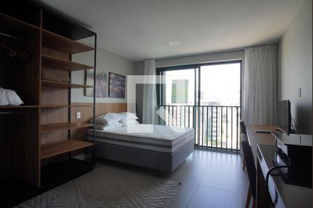 Sala - Quarto de kitnet/studio para alugar com 1 quarto, 24m² em Auxiliadora, Porto Alegre
