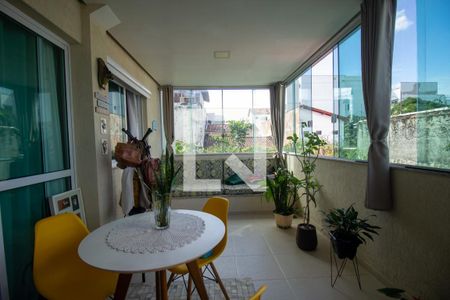Apartamento à venda com 90m², 3 quartos e 2 vagasVaranda