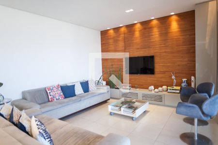 sala de apartamento para alugar com 4 quartos, 196m² em Vila da Serra, Nova Lima