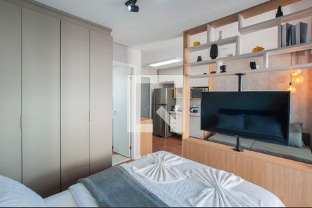 Quarto Studio de kitnet/studio à venda com 1 quarto, 30m² em Cerqueira César, São Paulo