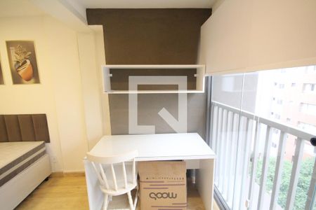 Varanda do Studio de kitnet/studio para alugar com 1 quarto, 20m² em Vila Mariana, São Paulo