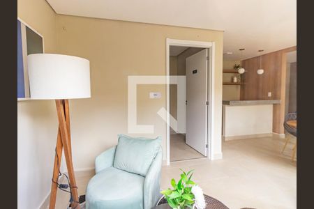Apartamento à venda com 25m², 1 quarto e sem vaga Apartamento à venda com 25m², 1 quarto e sem vagaÁrea comum - Salão de festas