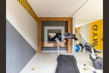 Apartamento à venda com 25m², 1 quarto e sem vaga Apartamento à venda com 25m², 1 quarto e sem vagaÁrea comum - Academia