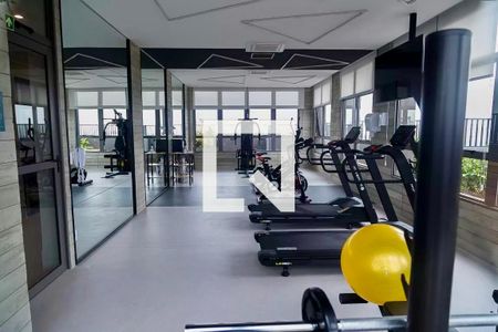 Apartamento à venda com 34m², 1 quarto e 1 vaga Apartamento à venda com 34m², 1 quarto e 1 vagaÁrea comum - Academia