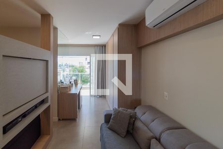 Sala de apartamento para alugar com 1 quarto, 48m² em Campo Belo, São Paulo