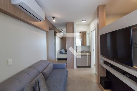 Sala de apartamento para alugar com 1 quarto, 48m² em Campo Belo, São Paulo