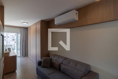 Sala de apartamento para alugar com 1 quarto, 48m² em Campo Belo, São Paulo