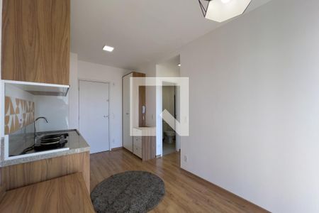 Sala e cozinha de apartamento para alugar com 1 quarto, 36m² em Ipiranga, São Paulo