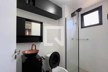 Banheiro de apartamento para alugar com 1 quarto, 32m² em Sé, São Paulo