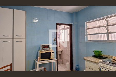Cozinha de apartamento para alugar com 2 quartos, 56m² em Canto do Forte, Praia Grande