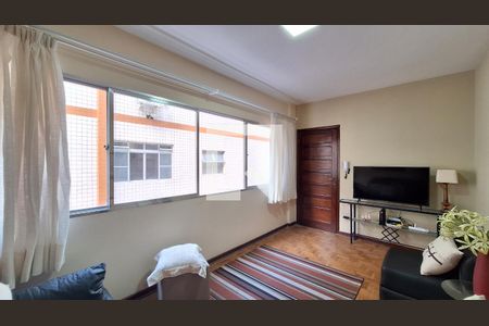 Sala de apartamento para alugar com 2 quartos, 56m² em Canto do Forte, Praia Grande