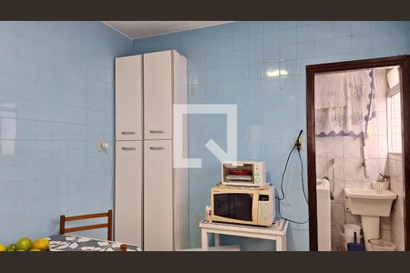 Cozinha de apartamento para alugar com 2 quartos, 56m² em Canto do Forte, Praia Grande