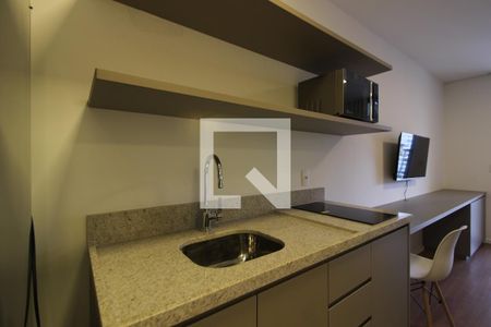 Studio à venda com 27m², 1 quarto e sem vaga Studio à venda com 27m², 1 quarto e sem vagaCozinha