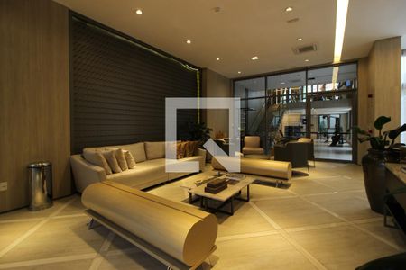 Studio à venda com 27m², 1 quarto e sem vaga Studio à venda com 27m², 1 quarto e sem vagaÁrea comum - Hall Social