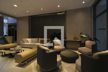 Studio à venda com 27m², 1 quarto e sem vaga Studio à venda com 27m², 1 quarto e sem vagaÁrea comum - Hall Social