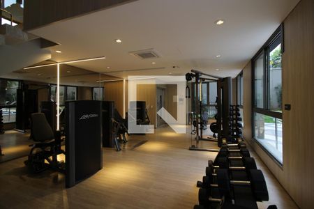 Studio à venda com 27m², 1 quarto e sem vaga Studio à venda com 27m², 1 quarto e sem vagaÁrea comum - Academia